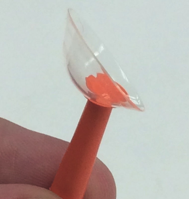 scleral lens on dmv plunger scleral lens on dmv plunger